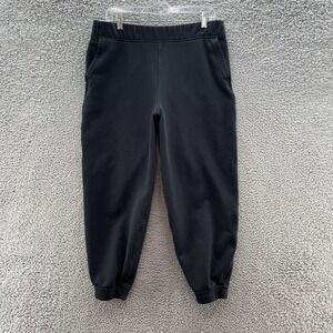 Lululemon Pants Women 12 Black Relaxed High Rise Jogger Sweatpants Lounge